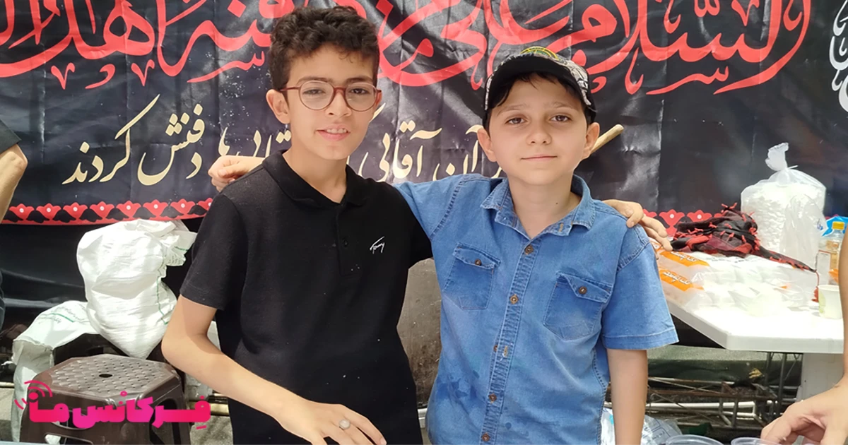ظهرعاشورا به روایت دو رفیق - تهران هیئت محبان الحسین(ع) - دو رفیق