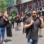 ظهرعاشورا - تهران هیئت محبان الحسین(ع)