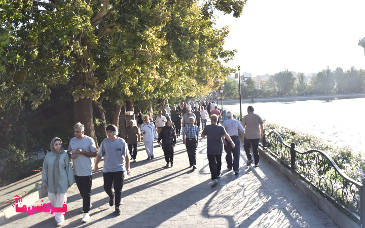 تبریز - پارک ایل گلی - تبریز - پارک ایل گلی - ورزش در محیط اطراف پارک ایل گلی